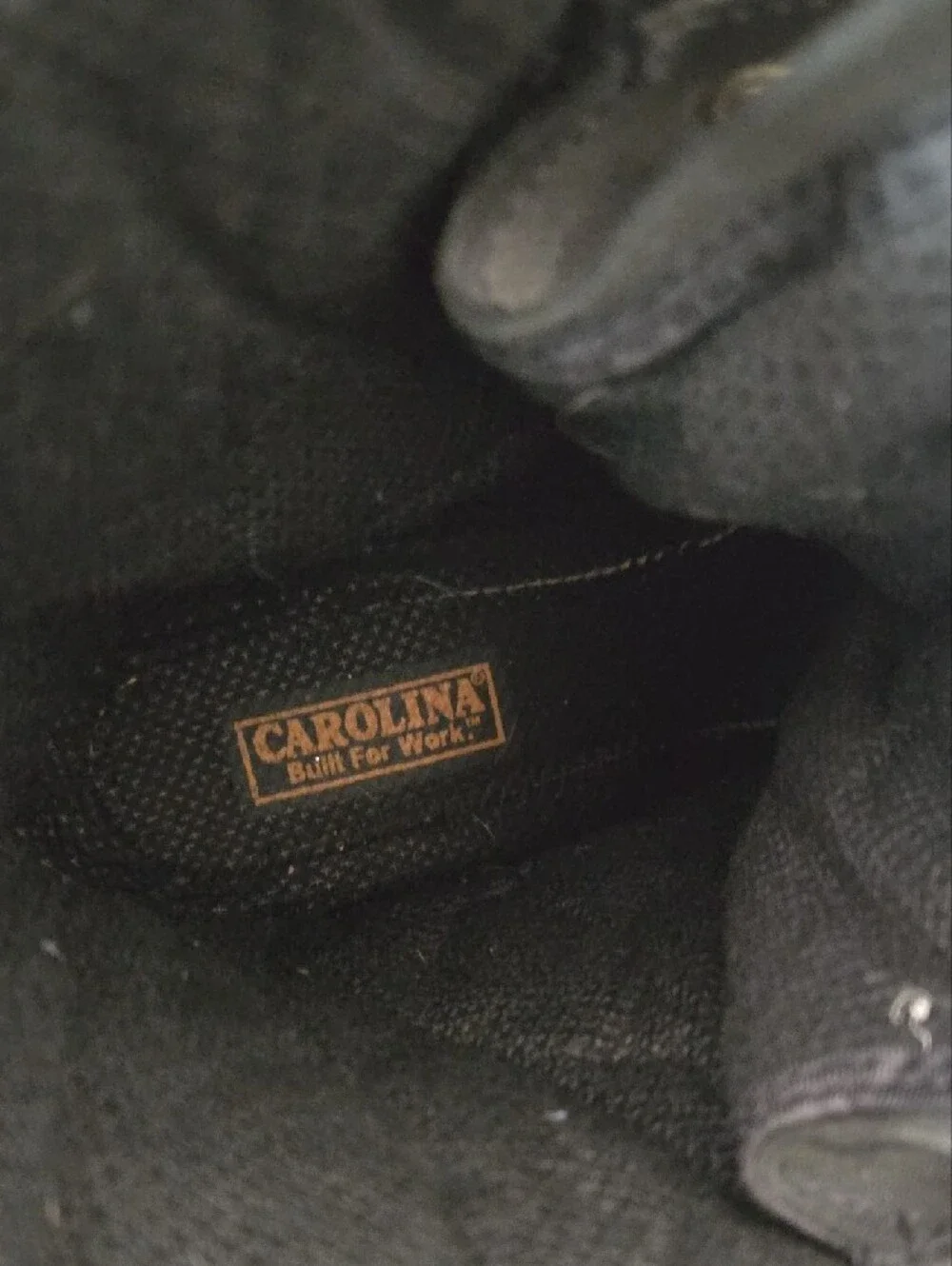 Men's Carolina Steel Toe Black Waterproof Work Boots Sz 12